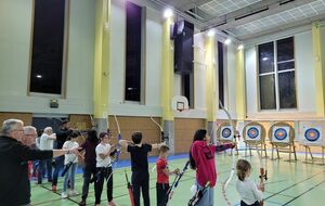 Passage de flèches en commun