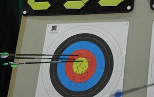 Un peu trop haut et à gauche