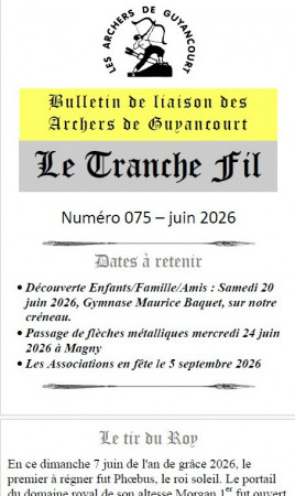 Le numéro 75 du Tranche Fil est en ligne