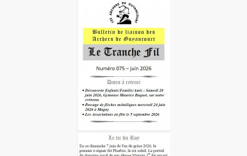 Le numéro 75 du Tranche Fil est en ligne