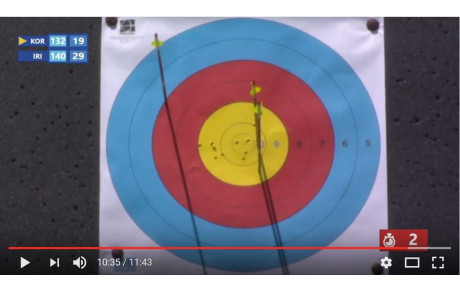 Vidéo de la finale compound femme Corée Iran