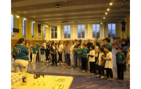 Passage de flèches en commun