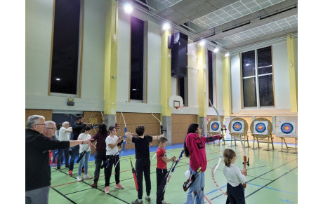 Passage de flèches en commun